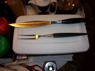 Stanley Roberts,  Japan,  Slicer 8 in Blade and Meat Fork 2