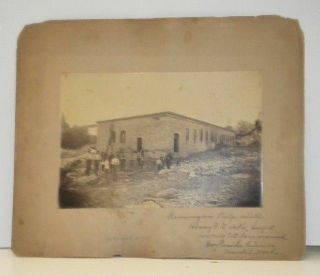 Real Photo Of Remington Pulp Mill Henry F Drake 1890 