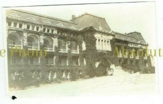 Chinese Postcard Size Photo Administration Building Tsingtao Qingdao China 1925