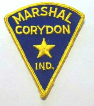 Old Corydon Indiana Marshal Patch