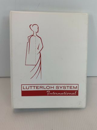 Lutterloh System International Pattern Book The Golden Rule Pattern Making 1993