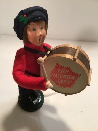 Byers’ Choice Salvation Army Caroler With Big Drum.