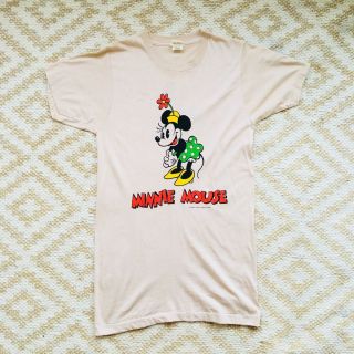 Vtg Walt Disney Minnie Mouse Double Sided 60 
