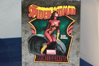Marvel " The Spider - Woman " Painted Statue