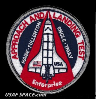 Alt Approach And Landing Test Ab Emblem Enterprise Nasa Shuttle Patch