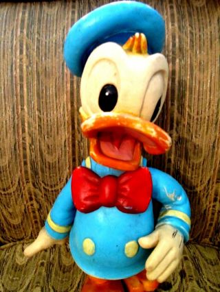 Vintage 60´s Donald Duck Big Tall EnsueÑo Made In Mexico Walt Disney Prod.