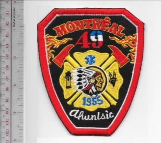 Montreal Fire Department Fire Station 49 Casene Ahuntsic Service D 
