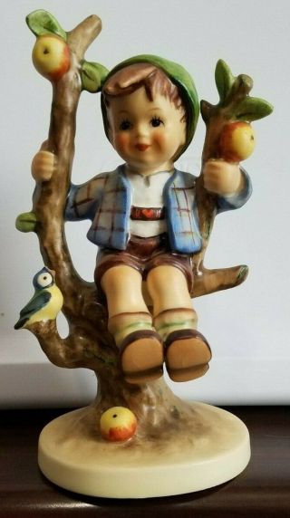 Hummel Goebel Figurine Boy In Apple Tree 142/1 1948