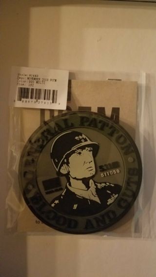 5.  11 Tactical Potm November 2018 General Patton Patch Of The Month