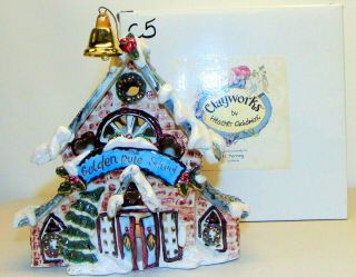 Blue Sky Clayworks The Golden Rule School By Heather Goldminc Retired 2002