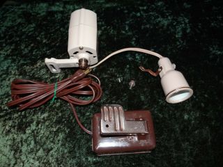 Rfj12 - 8 Singer Sewing Machine Pedal Motor And Light From Model 223