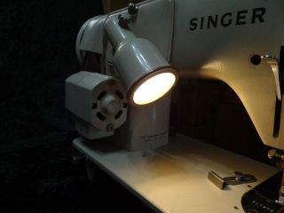 RFJ12 - 8 Singer Sewing Machine Pedal Motor and Light From Model 223 2
