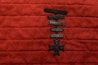 Sharpshooter Badge With 4 Bars From1904 To 1913 Marine Corps ? Maybe Army?