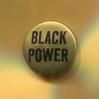 1960s Civil Rights Black Power Stokely Carmichle Sncc Fgold Protest Cause Pin