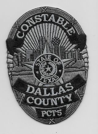 Subdued Swat Srt Dallas County Constable Police Sheriff State Texas Tx