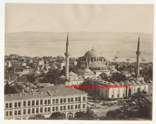 Turkey,  Org.  Photo Of Beyazit Constantinople,  Sultan,  26x20,  Unmounted