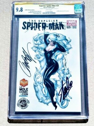 Superior Spider - Man 29 Cgc 9.  8 Signed By Stan Lee & Jason Scott Camp