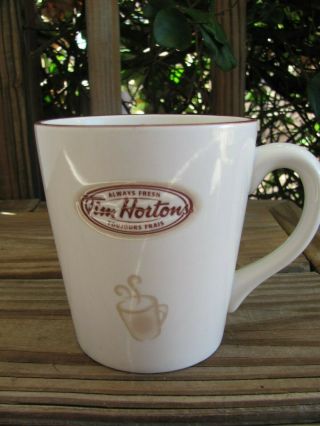 Tim Horton Collector Series 4¼ " Coffee Mug Limited Edition 007 Always Fresh