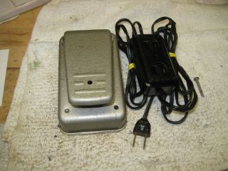 Vintage Morse Sewing Machine Foot Pedal Controller 1a 115v Ac - Dc Rare