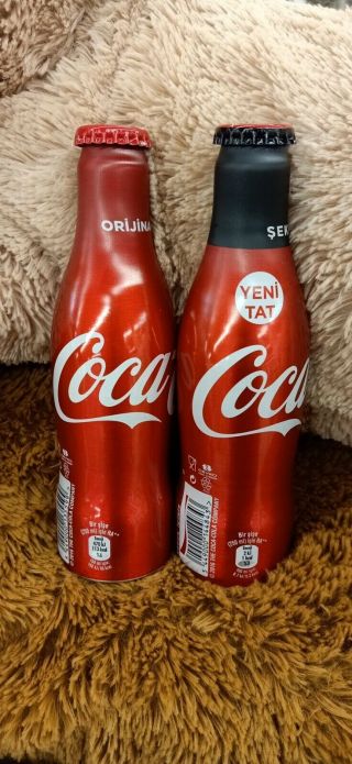 Turkey 2019 Aluminium Coca Cola Bottles