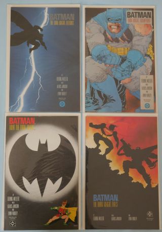 Batman The Dark Knight Returns 1 - 4 Nm 1st Printings (frank Miller)