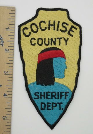Cochise County Arizona Sheriff Dept Patch Vintage