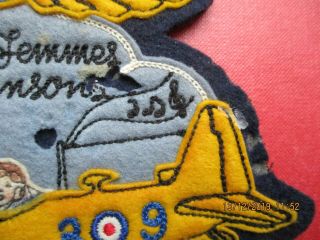 AIR FORCE SQUADRON PATCH RCAF NATO FLYING TRAINING CLASS 39 1 FTS OLDIE 2