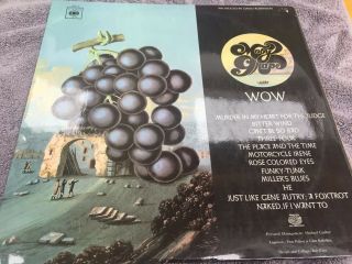 12 " Vinyl Lp - Moby Grape - " Wow " (cbs S 63271) - 1968 U.  K.  1st Ex,