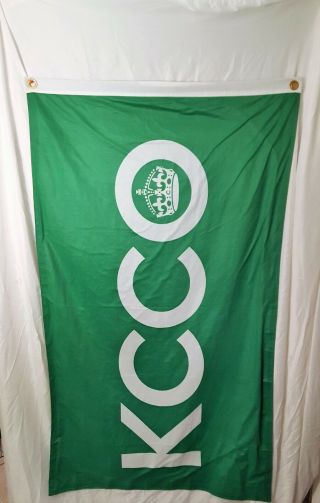 Authentic Banner Flag Kcco Crown 3 