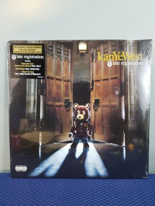 Kanye West Late Registration 2 Lp Vinyl Album Record