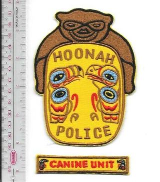 K - 9 Police Alaska Hoonah Police Department Canine Unit Officer & Dog Team