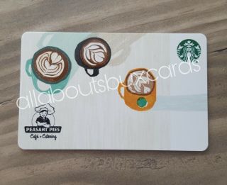 Starbucks 2018 Co Branded Coffee Break Card