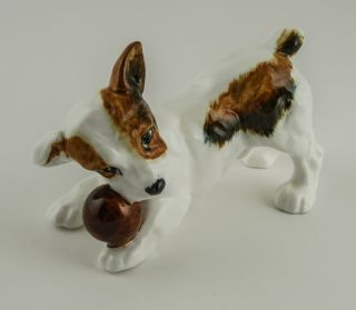 Fine English Royal Doulton Jack Russell Terrier Hn 1103 " Dogs Of Character "