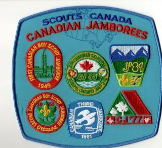 Scouts Canada 6th Canadian Jamboree Six Jamborees - 1985 Natjammisc6_3a