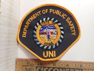 Iowa Uni Indian Reservation Department Of Public Safety Shoulder Patch 1016tb.