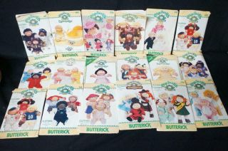 28 Butterick Cabbage Patch Kids Doll Clothes Sewing Patterns