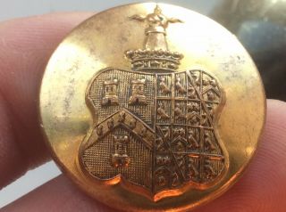 Livery Button Family Coat Of Arms