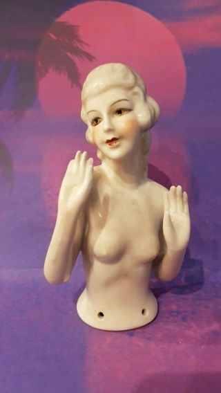 Stunning Glamorous Nude Flapper Lady 1920 