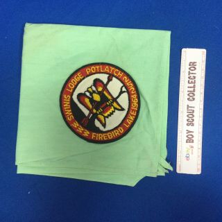 Boy Scout OA Siwinis Lodge 252 Order Of The Arrow 1964 Potlatch Neckerchief 2