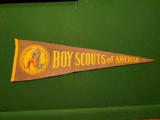 Vintage Boy Scout 1950 National Jamboree - Valley Forge Banners Pennant Bsa