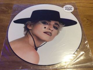 Madonna 12 " Picture Disc,  La Isla Bonita,  Extended Remix,  1987,  Stickered