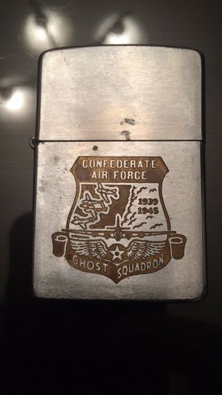 Confederate Air Force Zippo Lighter 1980