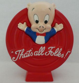 Porky Pig Bank Warner Bros 1989 That 
