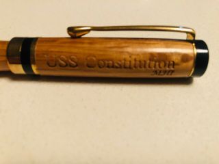Uss Constitution Pen Made From The Ship 