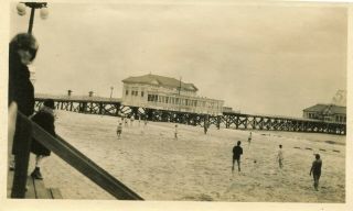Vintage Photo 1923 Snapshot Heinz Pier 57 Atlantic City Jersey Beach