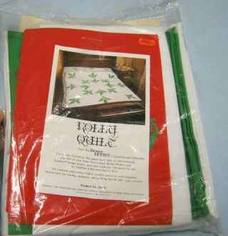Vintage Applique Holly Quilt Kit By Better Homes And Gardens Double 81x81