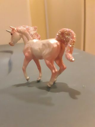 Breyer Horse,  Micro Mini,  Rose,  Fairytail Friends Club,  Unicorn,  Shagya Arabian