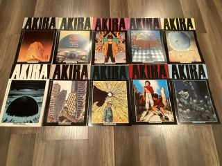 Akira 1 - 22,  24,  25,  29,  30 Vintage Epic Comics 1988 All 1st Prints 3