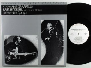 Stephane Grappelli/barney Kessel I Remember Django Jazz Man Lp Nm Mfsl