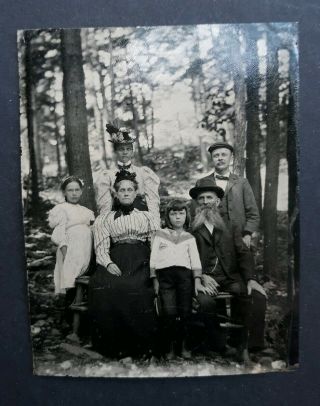 Best Wizard Beard Outdoor Tintype Family Trees Vintage Photo Fauntleroy Boy Girl